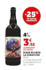 Super U Staple - Promo Bière blonde Promo Bière blonde à 3,52 € dans le catalogue Super U à Staple