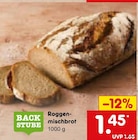 Roggenmischbrot im Netto Marken-Discount Prospekt Roggenmischbrot von BACK STUBE im aktuellen Netto Marken-Discount Prospekt für 1,45 €