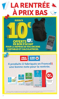 Catalogue Super U à Marignier cette semaine, valable du 07/07/2026 au 09/08/2026 Prospectus Super U à Marignier, "Super U", 24 pages de promos valables du 07/07/2026 au 09/08/2026