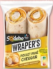 Sandwich Wraper's Poulet Panés Cheddar - Sodebo dans le catalogue Netto