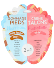 Duo gommage / gel hydratant pour les pieds : dans le catalogue B&M