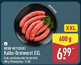 Kalbs-Bratwurst XXL von Meine Metzgerei für 6,99 € bei ALDI Nord im Angebot Kalbs-Bratwurst XXL von Meine Metzgerei im aktuellen ALDI Nord Prospekt