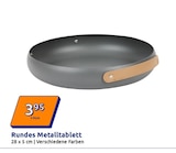 Rundes Metalltablett von  im aktuellen Action Prospekt für 3,95 €