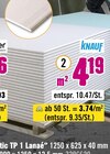 Gipskartonplatte GKB im Hornbach Prospekt Gipskartonplatte GKB von im aktuellen Hornbach Prospekt für 10,47 €