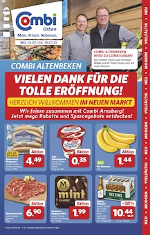Aktueller combi Prospekt "Markt - Angebote" für Altenbeken Aktueller combi Prospekt für Altenbeken mit Seiten