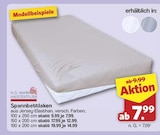 Spannbettlaken von H.G. Hahn Haustextilien im aktuellen famila Nordwest Prospekt