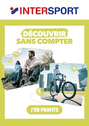 Intersport Catalogue "DÉCOUVRIR SANS COMPTER", 1 page, Saint-Symphorien-des-Bois,  23/03/2026 - 12/04/2026
