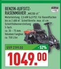 Marktkauf Bad Salzuflen - BENZIN-AUFSITZ-RASENMÄHER. .MR200-61" Angebot im Prospekt BENZIN-AUFSITZ-RASENMÄHER. .MR200-61" bei Marktkauf im Bad Salzuflen Prospekt für 1.049,00 €