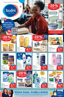 Waschmittel im aktuellen budni Prospekt (Lübeck) Waschmittel im budni Prospekt "drogeriemarkt" mit 10 Seiten (Lübeck)