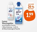 Weichspüler Angebote von Lenor bei tegut Nordhausen für 1,99 €