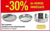 -30% de REMISE IMMÉDIATE Sur la gamme moulerie en acier étamé Guardini - GUARDINI dans le catalogue Carrefour