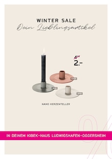 Kerzen im aktuellen Kibek Prospekt (Mannheim) Kerzen im Kibek Prospekt "WINTER SALE" mit 21 Seiten (Mannheim)