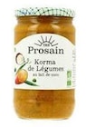 Promo Korma de Légumes à 6,25 € dans le catalogue NaturéO à Yerres