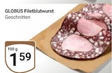 Filetblutwurst Angebote von Globus bei GLOBUS Leipzig für 1,59 €