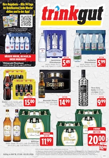 Bier im Trinkgut Prospekt "Aktuelle Angebote" mit 9 Seiten (Maintal)