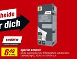 Spezial-Kleister im Angebot bei toom Baumarkt in Magdeburg Spezial-Kleister Angebote von toom bei toom Baumarkt Magdeburg für 6,49 €