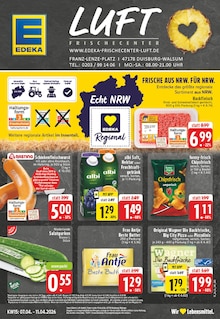 Aktueller EDEKA Prospekt "Aktuelle Angebote" für Duisburg Aktueller EDEKA Prospekt für Duisburg mit Seiten