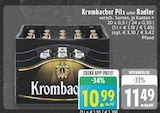 Pils oder Radler Angebote von Krombacher bei EDEKA Kempen für 10,99 €