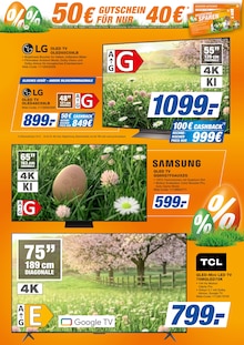Fernseher im expert Prospekt "Top Angebote" mit 20 Seiten (Halle (Saale))