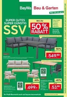 Sofa im aktuellen BayWa Bau- und Gartenmärkte Prospekt (Nürnberg) Sofa im BayWa Bau- und Gartenmärkte Prospekt "Hier bin ich gern" mit 22 Seiten (Nürnberg)