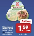 Aktuelles Mühlen Mett Angebot bei combi in Bielefeld ab 1,59 €
