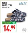 DAMEN PANTOLETTEN Angebote von naturella bei Marktkauf Dortmund für 14,99 €