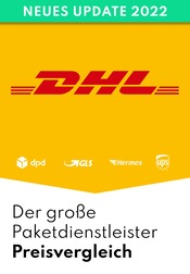 Aktueller Deutsche Post Süßen Prospekt "Großer Paketdienstleister Vergleich" mit 5 Seiten