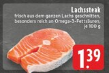 Lachssteak im Angebot bei EDEKA in Lünen Lachssteak Angebote bei EDEKA Lünen für 1,39 €