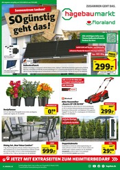 Zaun im Hagebaumarkt Prospekt in Hildesheim Aktueller Hagebaumarkt Prospekt mit Zaun, "Sonnenstrom tanken? SO günstig geht das!", Seite 1