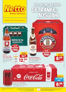 Coca Cola im Netto Marken-Discount Prospekt "Aktuelle Angebote" mit 65 Seiten (Goslar)