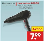 Haartrockner D2000 im Angebot bei Netto Marken-Discount in Königswinter Haartrockner D2000 Angebote von Remington bei Netto Marken-Discount Königswinter für 7,99 €