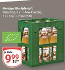 Aktuelles Bio Apfelsaft Angebot bei GLOBUS in Trier ab 9,99 €