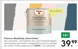 Premium-Wandfarbe „Feine Farben“ Angebot in Ipsheim Premium-Wandfarbe „Feine Farben“ im aktuellen Prospekt bei BayWa Bau- und Gartenmärkte in Ipsheim