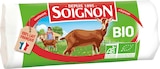 Promo BUCHE DE CHEVRE BIO AU LAIT PASTEURISE SOIGNON à 3,04 € dans le catalogue Super U à Bécon-les-Granits