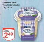 Aktuelles Salat Angebot bei GLOBUS in Duisburg ab 2,49 €