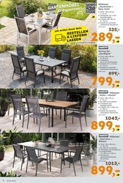Gartenmöbel Angebot im aktuellen Globus-Baumarkt Prospekt auf Seite 2