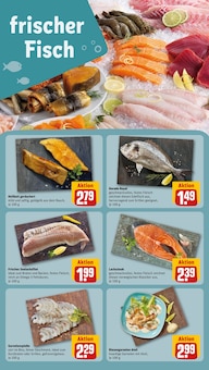 Lachs im REWE Prospekt "Dein Markt" mit 30 Seiten (Duisburg)