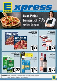 EDEKA Prospekt für Augsburg: "Diese Preise können sich sehen lassen.", 4 Seiten, 07.10.2024 - 12.10.2024