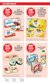 Promos Kinder dans le catalogue "-34% DE REMISE IMMÉDIATE" de Hyper U Kinder en promo dans le catalogue Hyper U à la page 4
