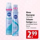 Nivea Haarspray oder Schaumfestiger Angebote bei famila Nordost Falkensee für 2,99 €