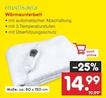 Aktuelles Wärmeunterbett Angebot bei Netto Marken-Discount in Darmstadt ab 14,99 €