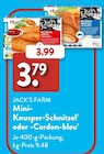 Mini-Knusper-Schnitzel von Jack's Farm im aktuellen ALDI SÜD Prospekt für 3,79 €