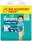 Windeln im REWE Prospekt Baby-Dry Big Economy Pack Windeln XL von Pampers im aktuellen REWE Prospekt für 18,99 €