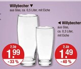 Willybecher von  im aktuellen V-Markt Prospekt für 1,49 €