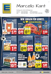 EDEKA Prospekt für Hattingen mit 24 Seiten EDEKA Prospekt für Hattingen: "Aktuelle Angebote", 24 Seiten, 22.06.2026 - 27.06.2026