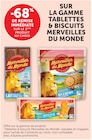 Super U Wittelsheim - Promo -68% de remise immédiate sur le 2ème produit au choix sur la gamme tablettes & biscuits Merveilles du Monde Promo -68% de remise immédiate sur le 2ème produit au choix sur la gamme tablettes & biscuits Merveilles du Monde à dans le catalogue Super U à Wittelsheim