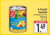 5-Frucht Cocktail von Gut & Günstig im aktuellen EDEKA Prospekt für 1,49 €