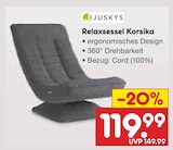 Relaxsessel Korsika Angebote von Juskys bei Netto Marken-Discount Aschaffenburg für 119,99 €