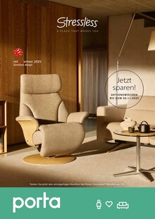 Aktueller porta Möbel Prospekt "60 JAHRE MÖBILÄUM" Seite 1 von 8 Seiten