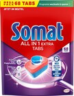 Spülmaschinen-Taps All in 1 von Somat im aktuellen dm-drogerie markt Prospekt für 9,95 €